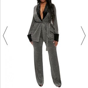 Naked Wardrobe Shine Set. Worn once. Medium